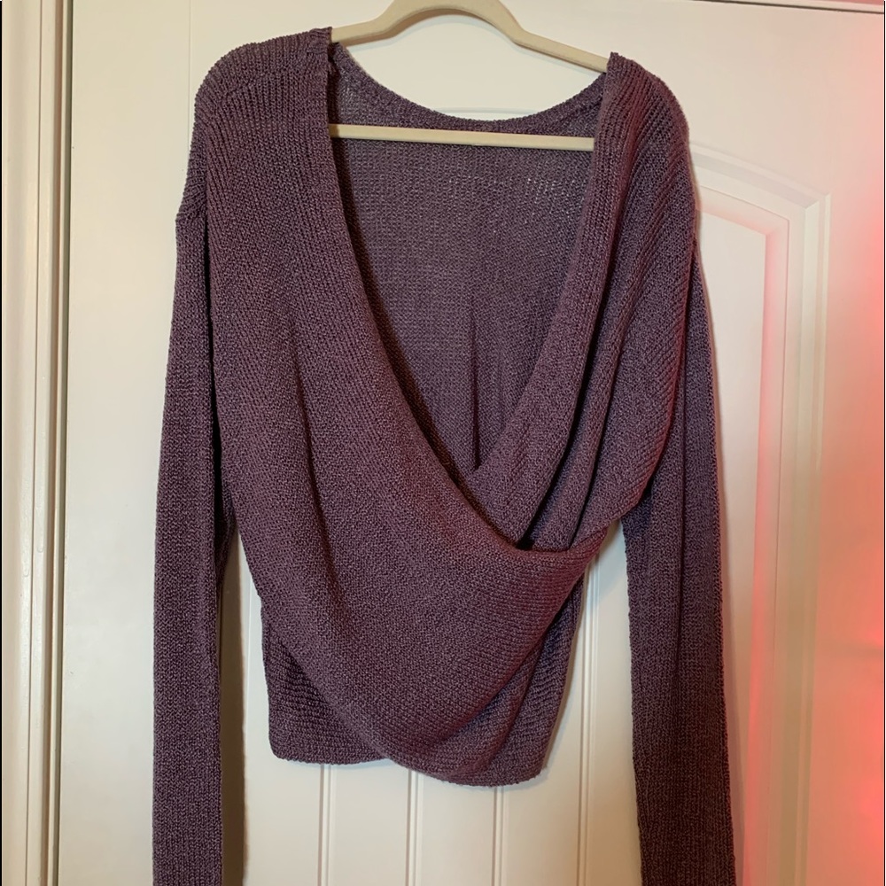 Purple Sweater !
